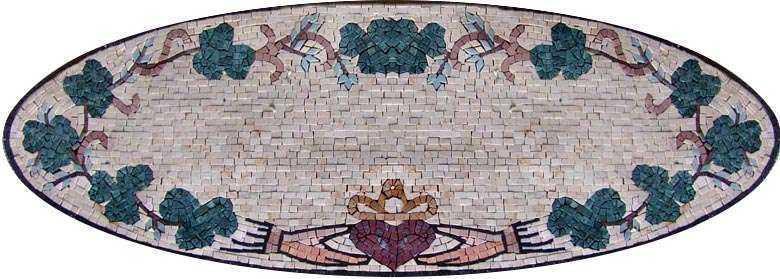 Customized Mosaic Art - Irish Claddagh