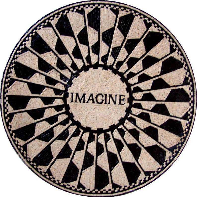 Visual Illusion Mosaic Artwork 