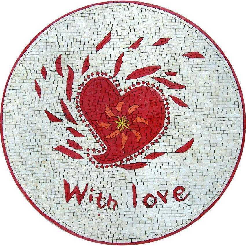 With Love Customized Mosaic