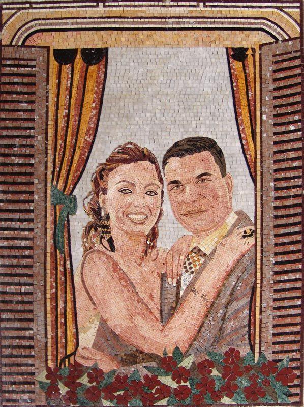Customized Couple Photo Mosaic