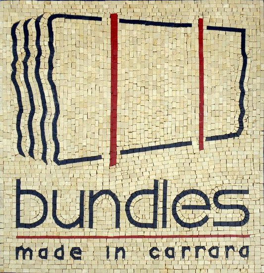 Company Custom Logo Marble Mosaic