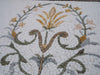 Embroidered Stones- Floral Mosaic Pattern