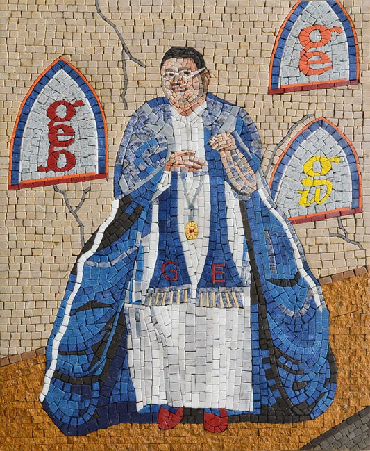 Graham Elliot Portrait Mosaic