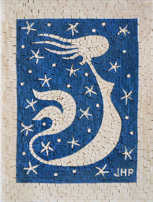 An Evening Star - Abstract Mosaic