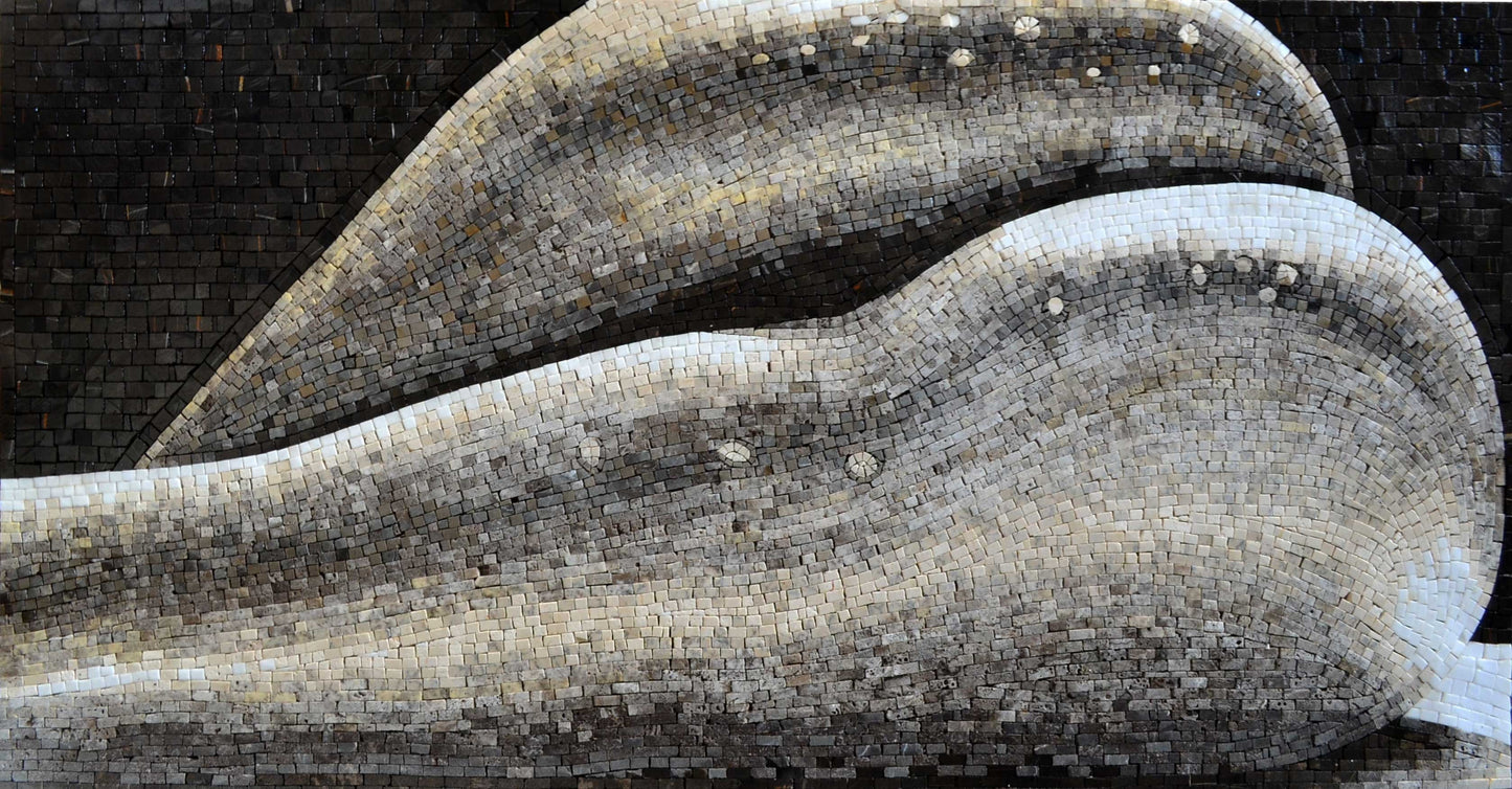 The Nude Figurative Mosaic Art