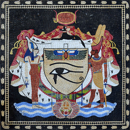 Custom Mosaics - Egypt Coat of Arms