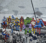 Mosaic Wall Art - Superheroes