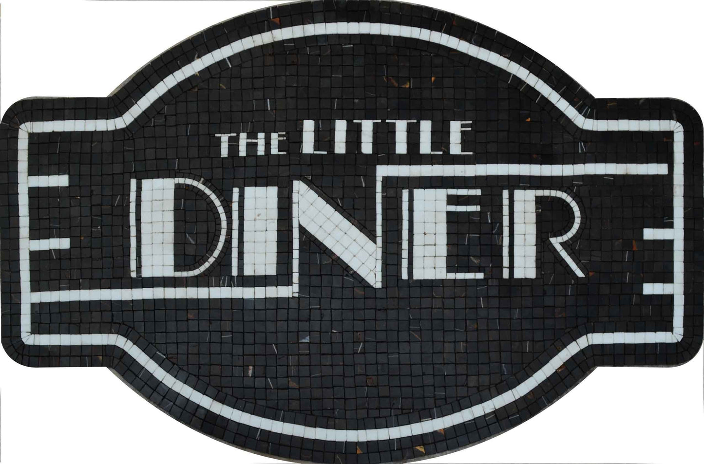 Custom Mosaic Logo - The Little Dinner