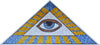 Mosaic Designs - Evil Eye Triangle