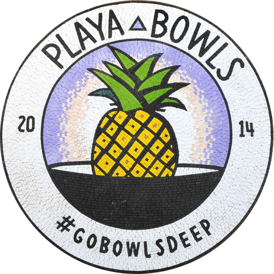 Mosaic Medallion - Playa Bowls