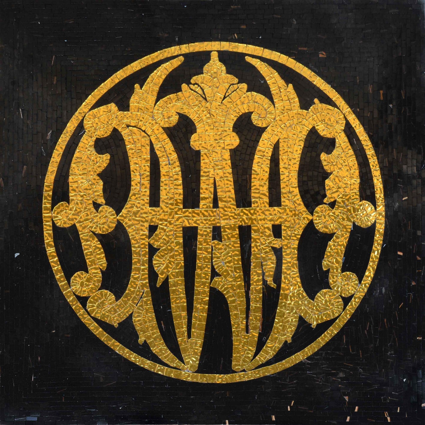 Custom Mosaic Art - Golden