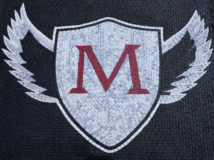 Mosaic Art - Maverick Logo