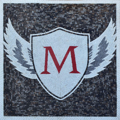 Mosaic Art - Maverick Logo