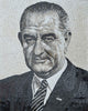 President Lyndon Custom Mosaic
