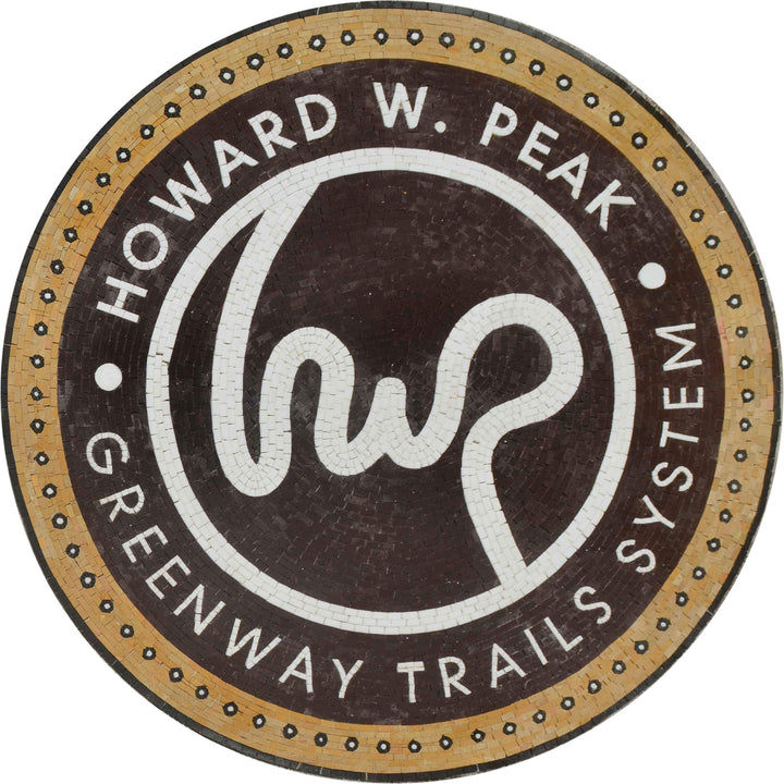 Howard W. Peak - Greenway Trails System Logo