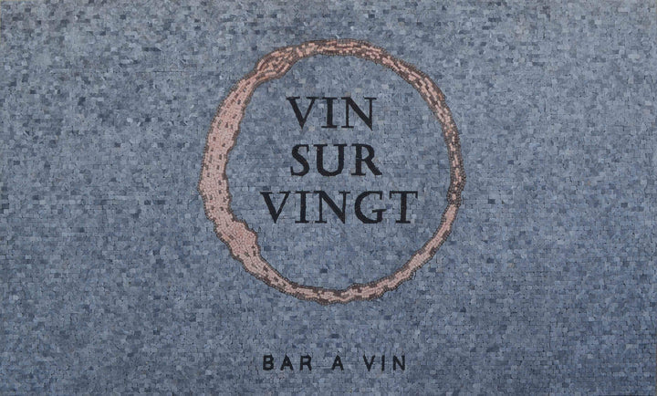 "Vin Sur Vingt" Custom Logo Mosaic