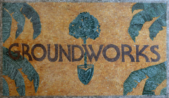 "Groundworks" Custom Logo Mosaic