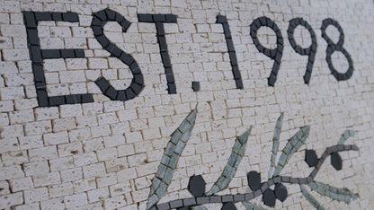 Olive Tree Branch - Custom Logo Mosaic