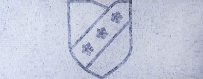 Flower Shield Custom Mosaic