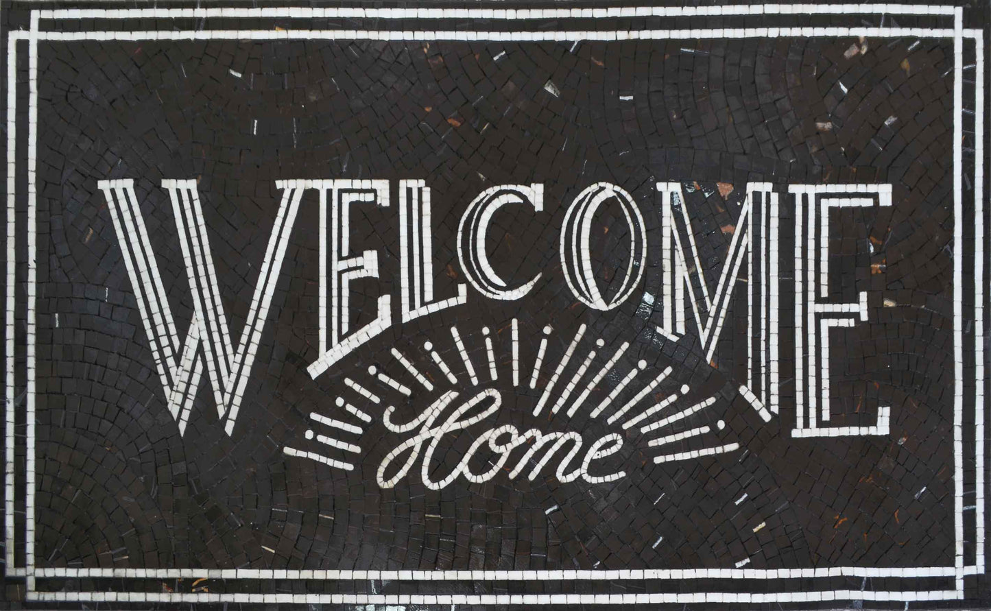 Welcome Home - Mosaic Rug