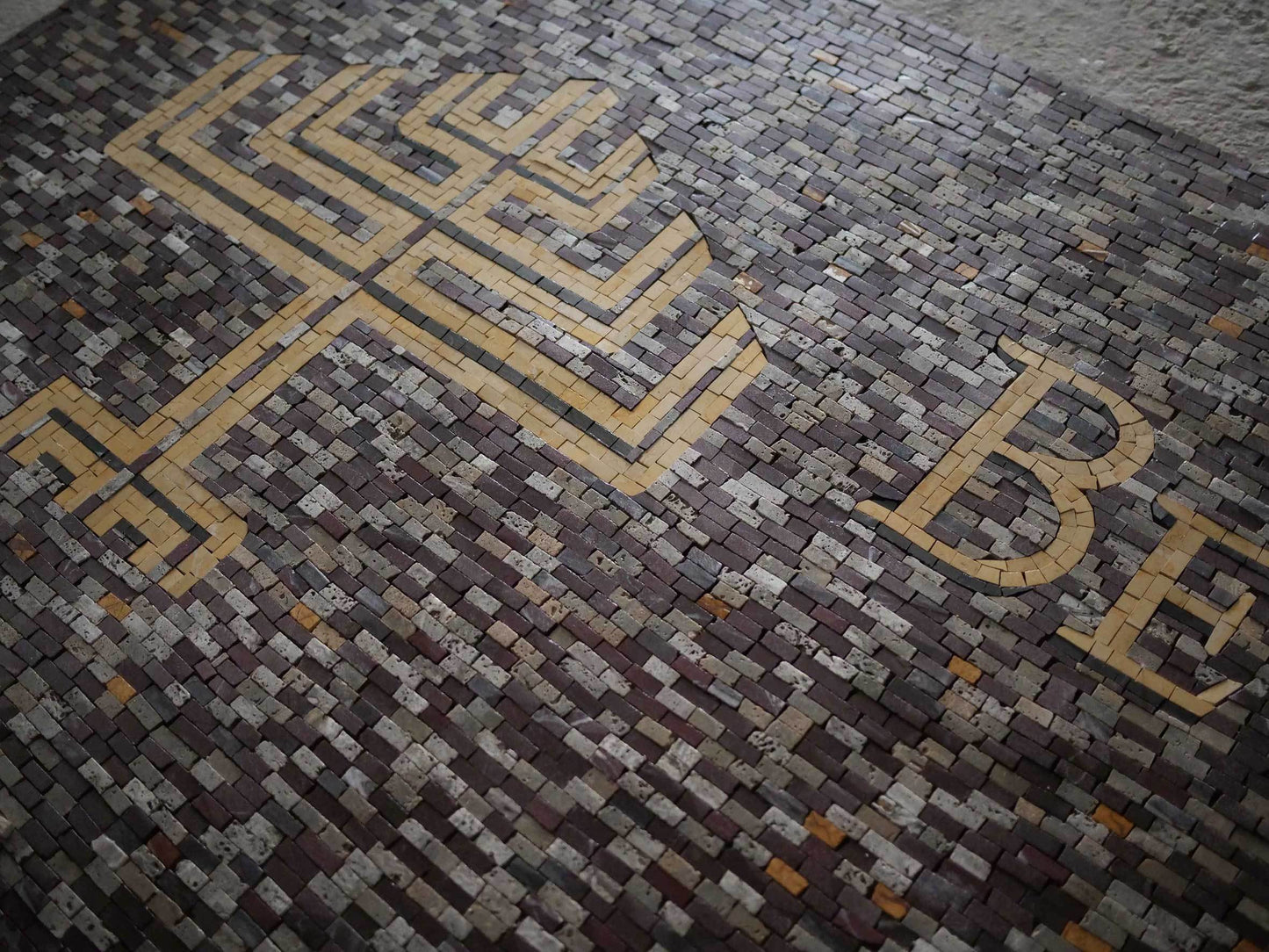 "Beth She'arim Mausoleum at Shalom Memorial Park" - Custom Mosaic Art