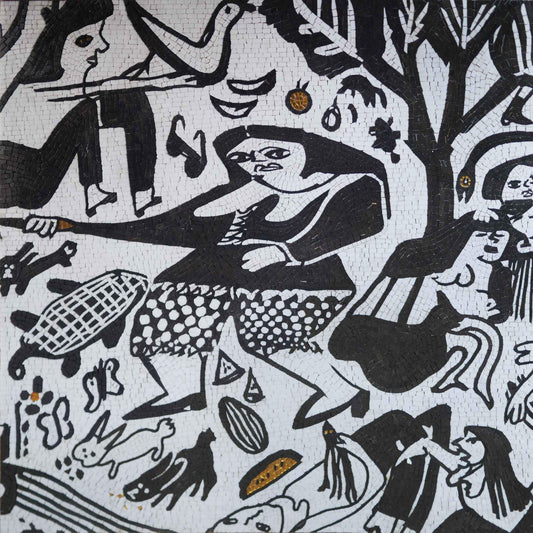 Abstract Mosaic Artwork - Picasso Vibes