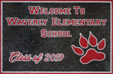 Custom Mosaic Design - Welcome to Waverly Elementary School