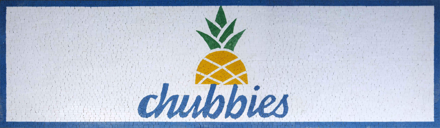 Customized Mosaic Sign - Chubbies