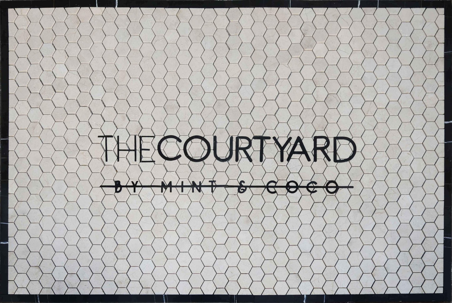Custom Petal Mosaic -The Courtyard by Mint & Coco