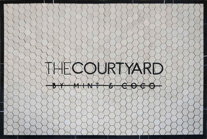 Custom Petal Mosaic -The Courtyard by Mint & Coco
