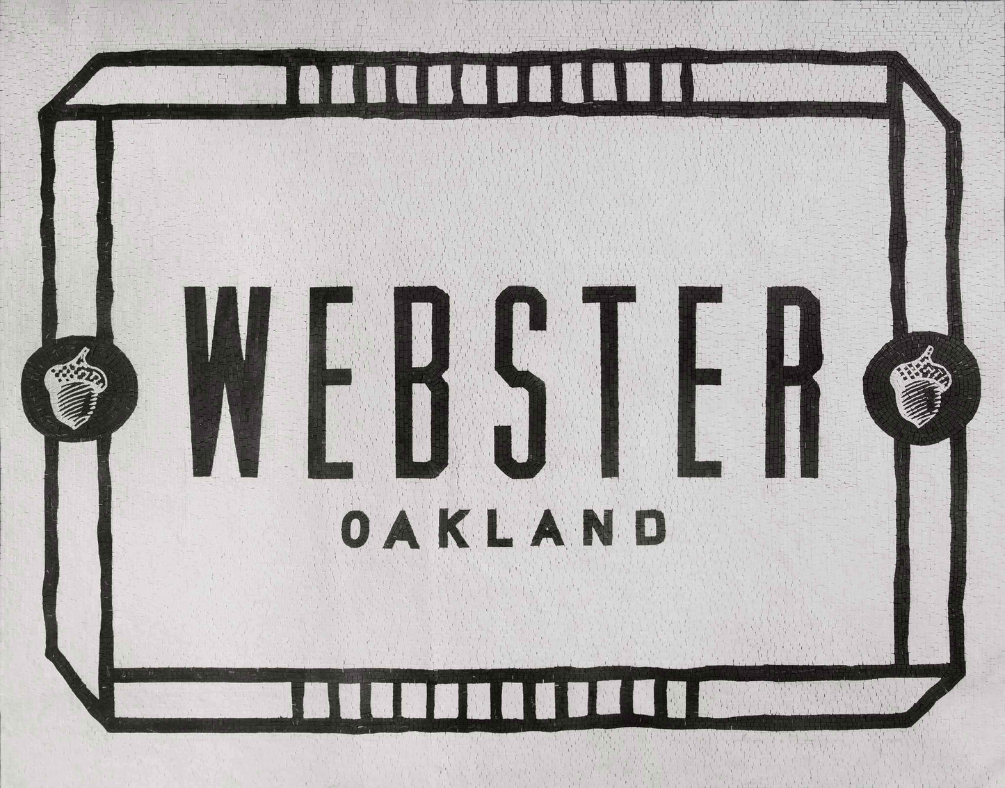 Mosaic Custom Artwork - Webster Oakland Horizontal