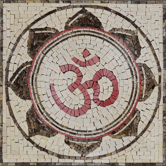 Custom Mosaic Logo - "Om"