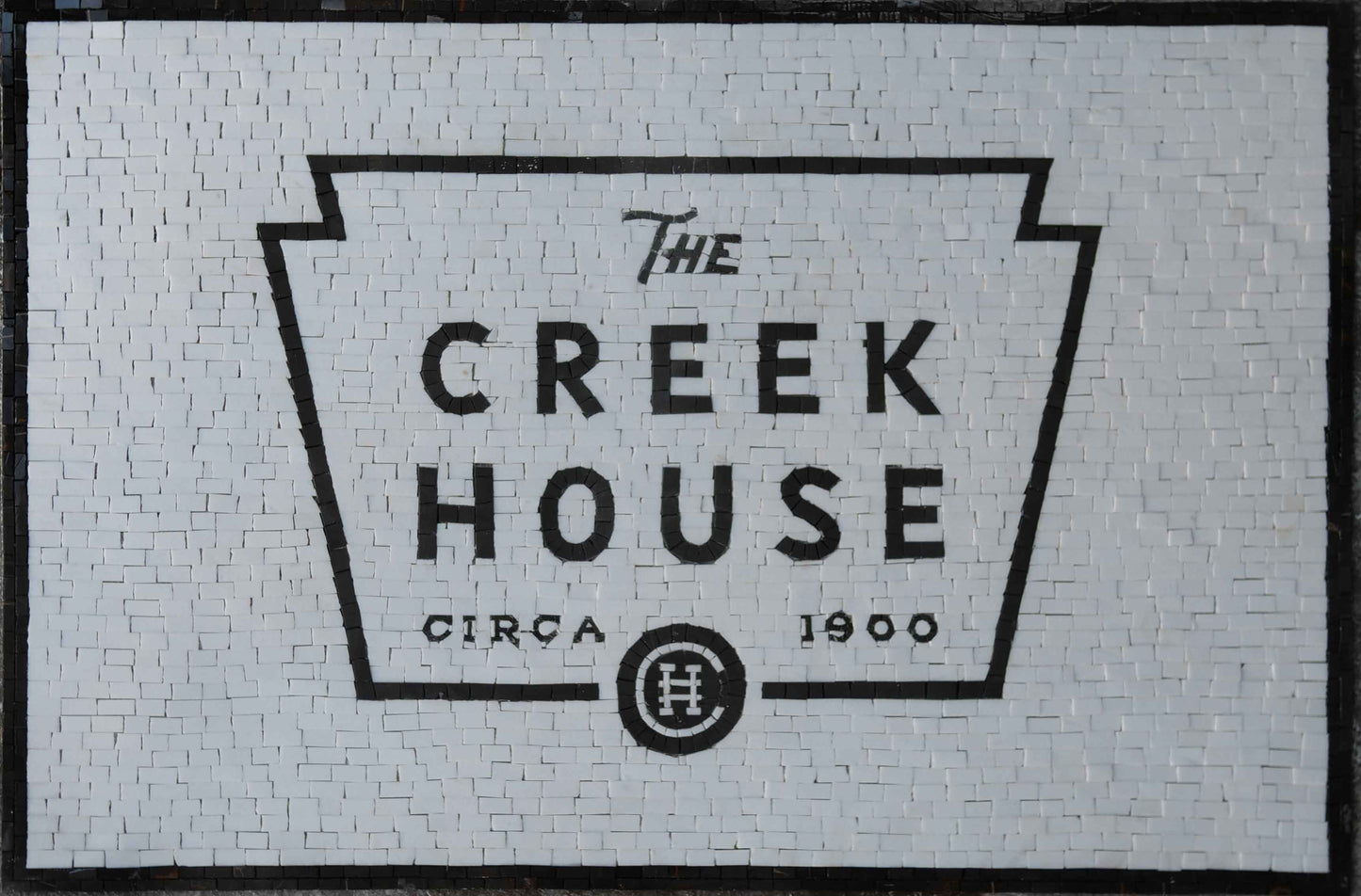 The Creek House - Marble Mosaic Design