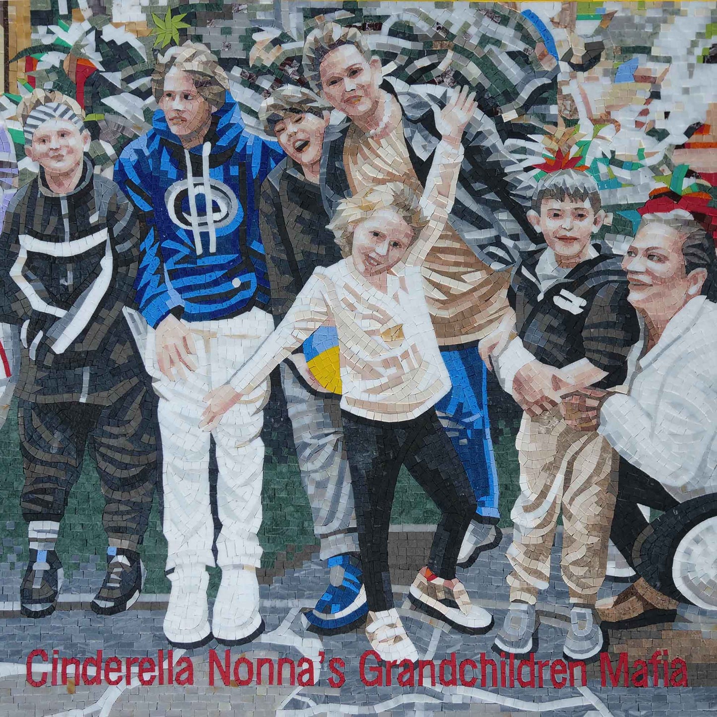 Grandchildren - Mural Mosaic