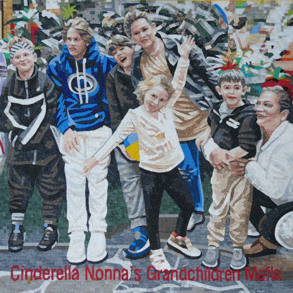Grandchildren - Mural Mosaic