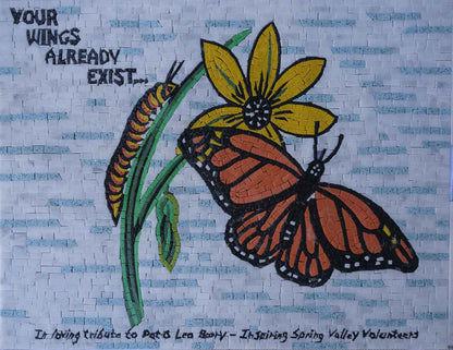 Mosaic Design - Your Wings Already Exist