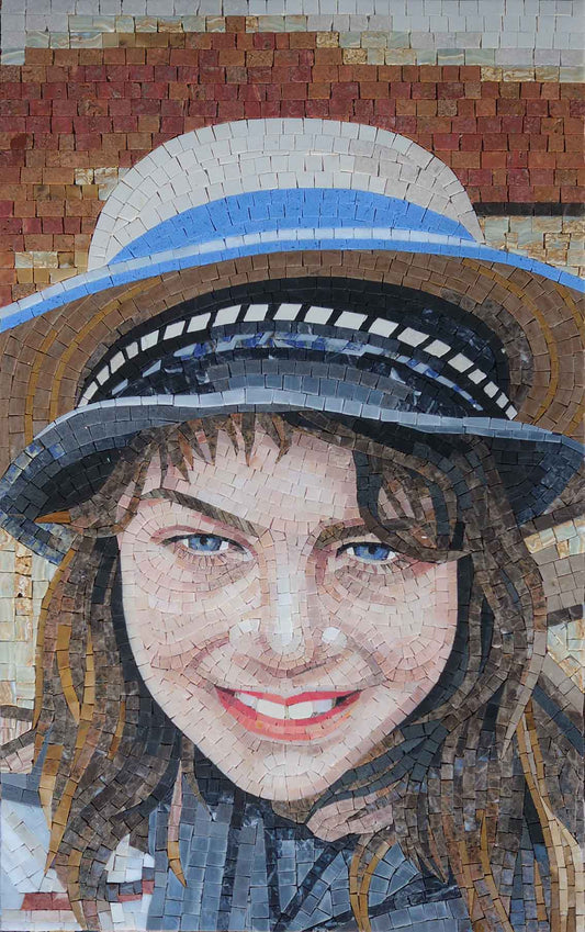 Mosaic Woman - The Hat Lady