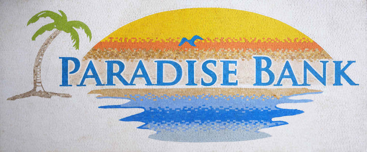 Custom Mosaic - Paradise Bank