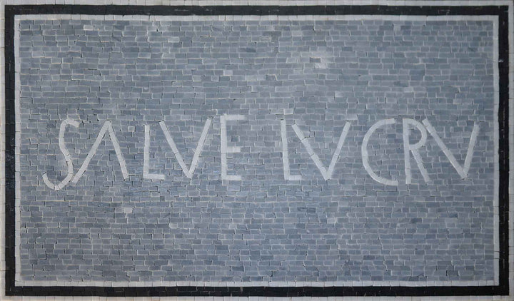 Mosaic Art - SALVE LVCRV