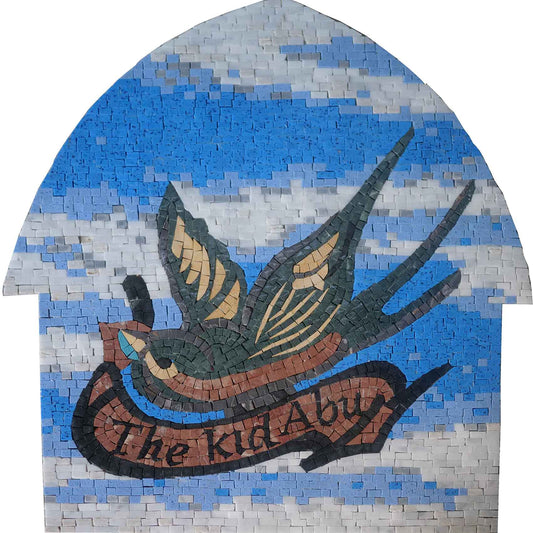 Bird Mosaic Art - The Kid Abu