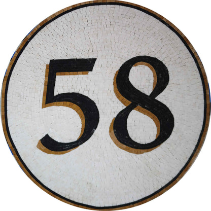 Mosaic Medallion - Fifty Eight