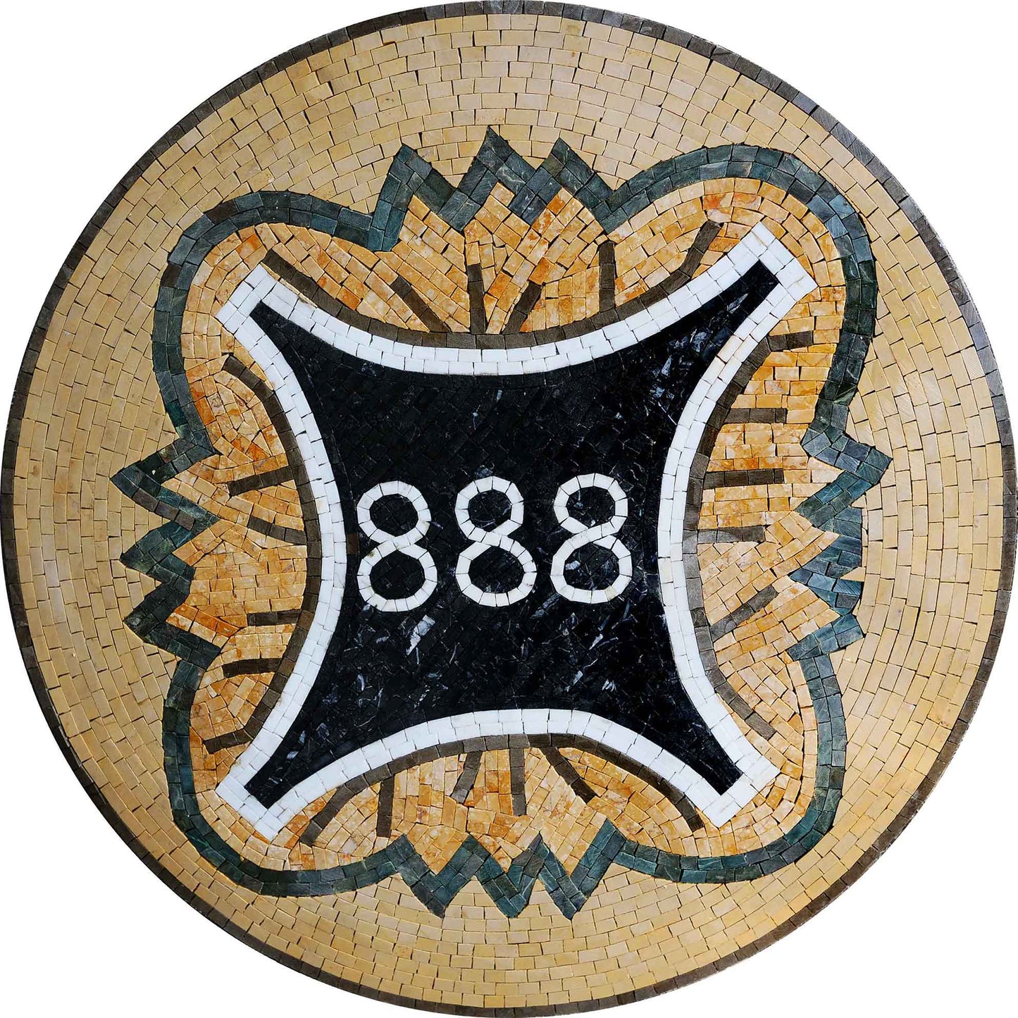 Mosaic Artwork - Triple Eight