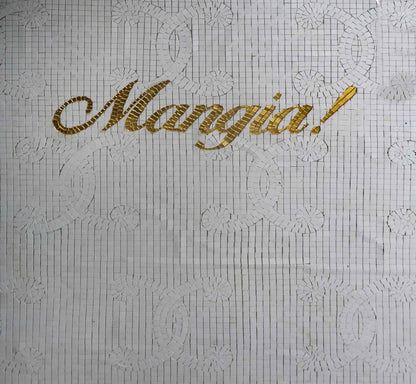 Mosaic Backsplash - Golden Mangia