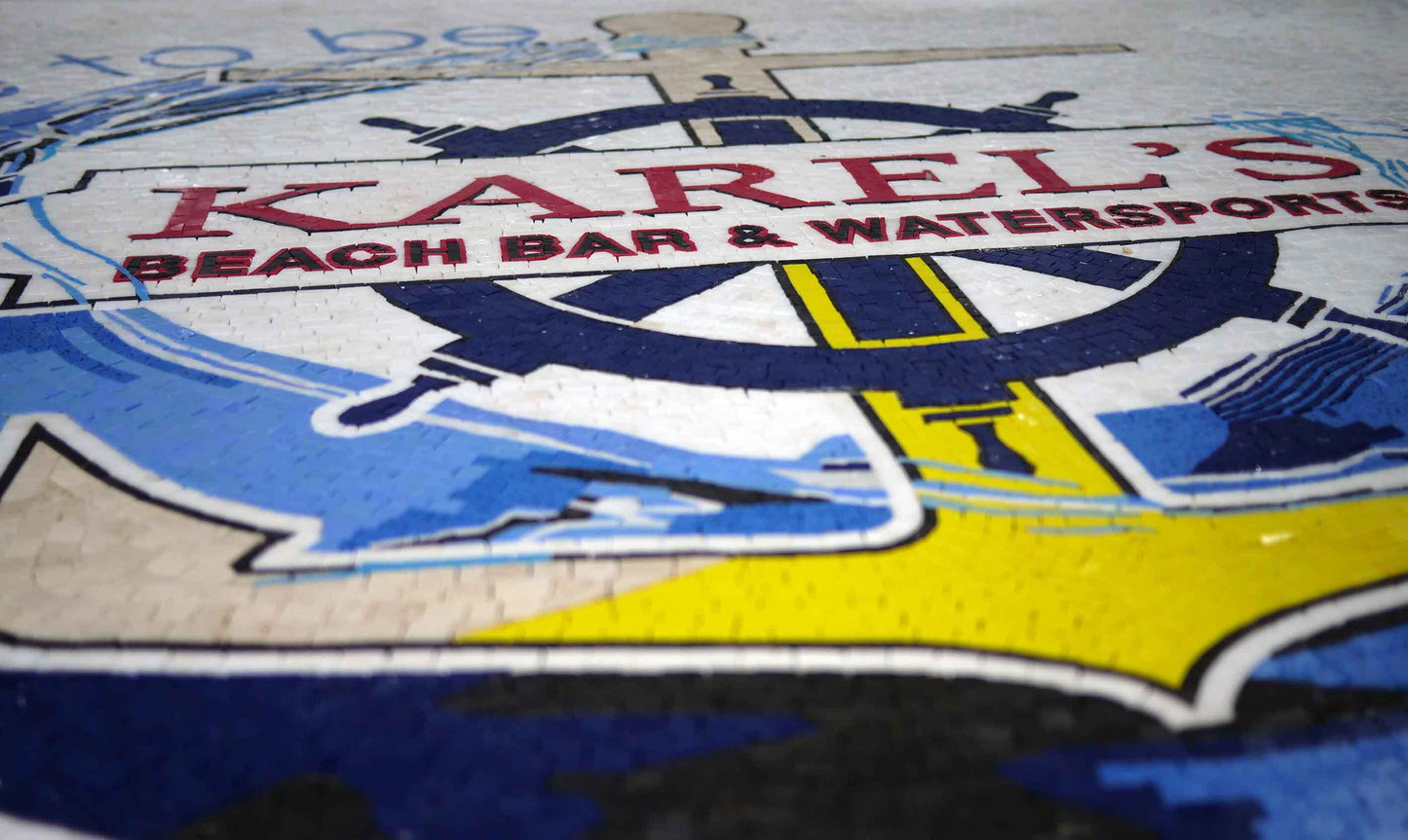 Custom Mosaics - Karel's Beach Bar