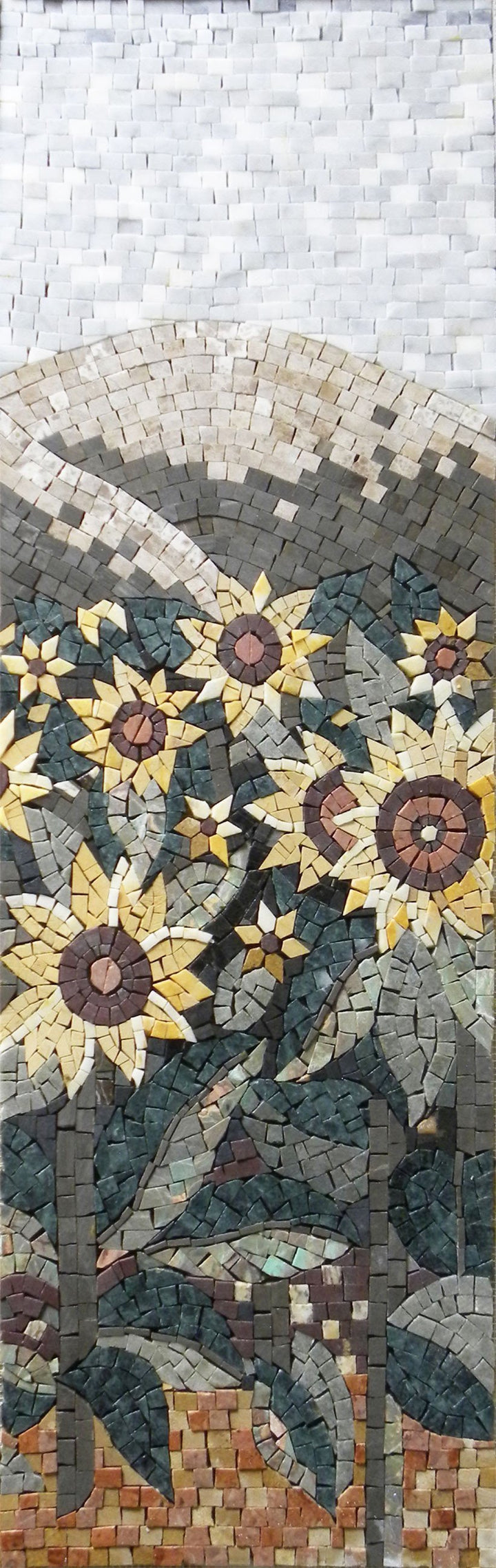 Art Mosaic Patterns - Yellow Flowers