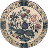 The Blossoms Accent Mosaic Medallion 
