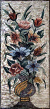Carnation Floral Decor. Roman Mosaic