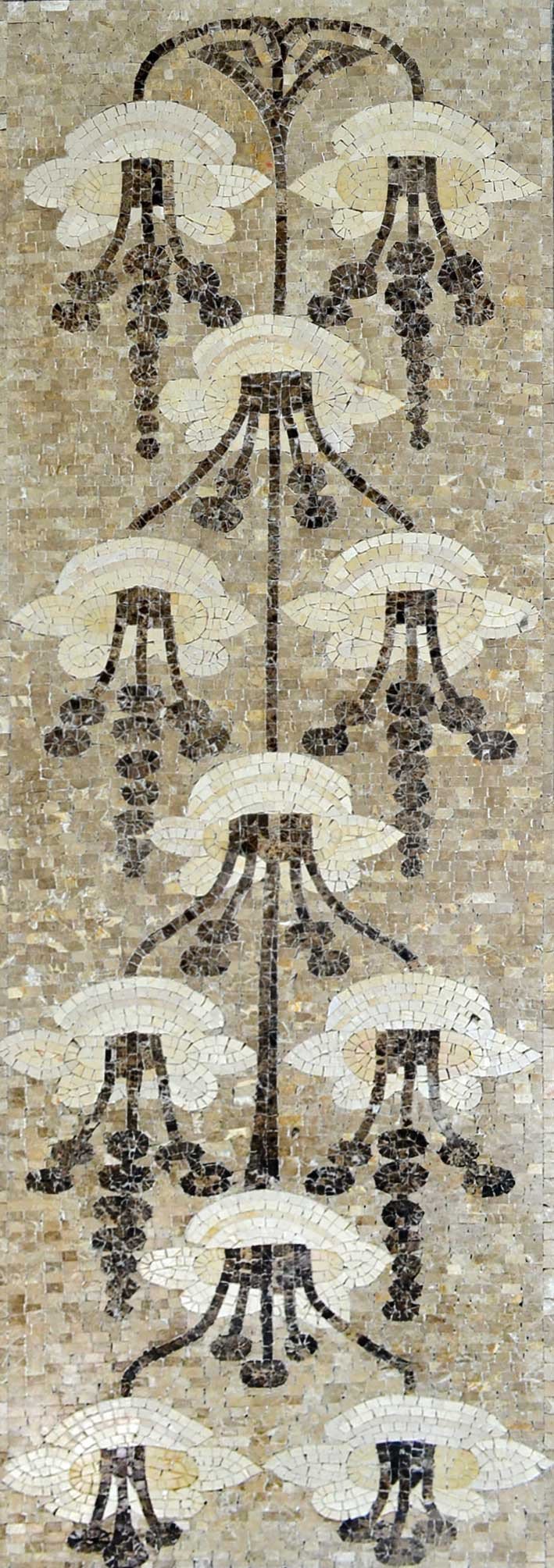 Marble Mosaic Art - Dangling Flowers