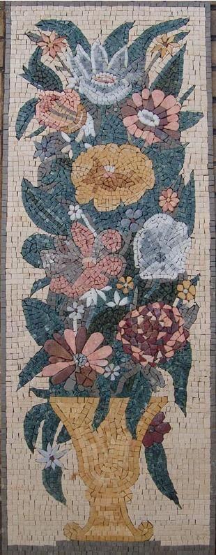 Mosaic Art - Peonies