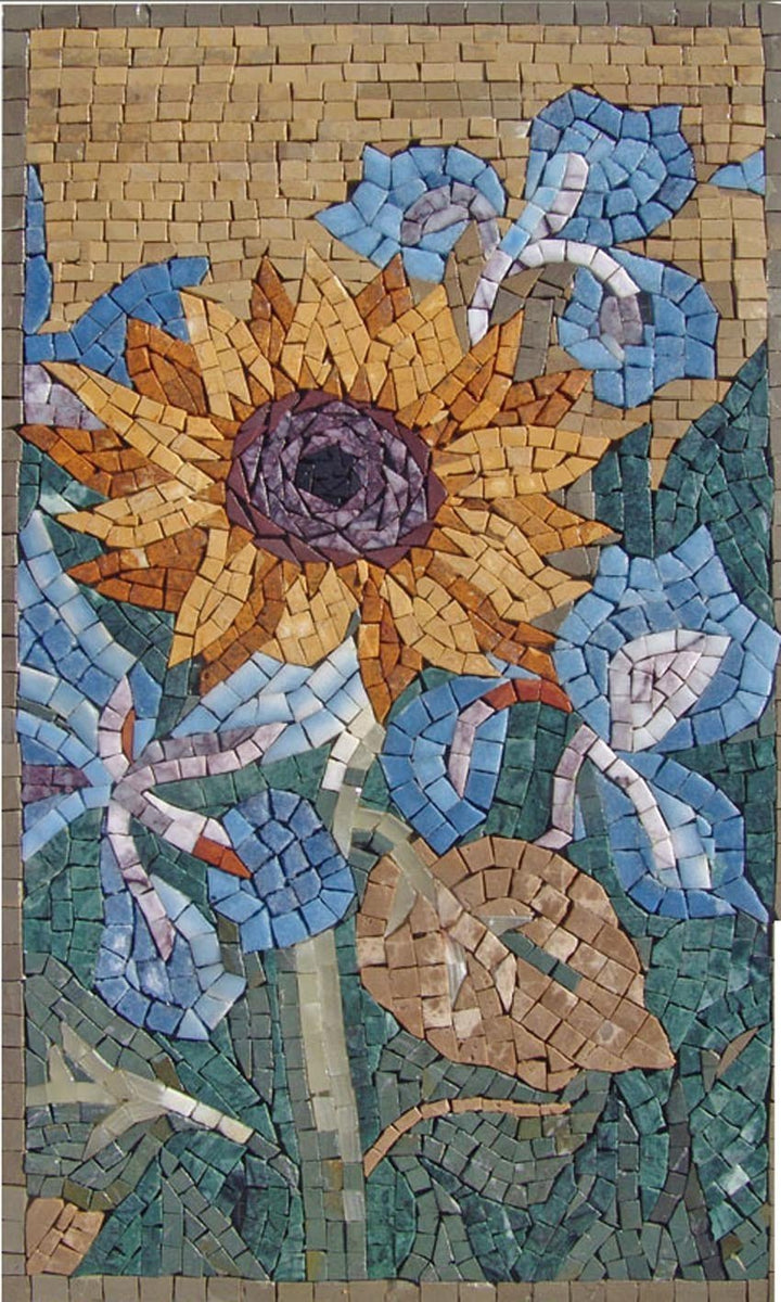 Contemporary SunFloral Art Mosaic